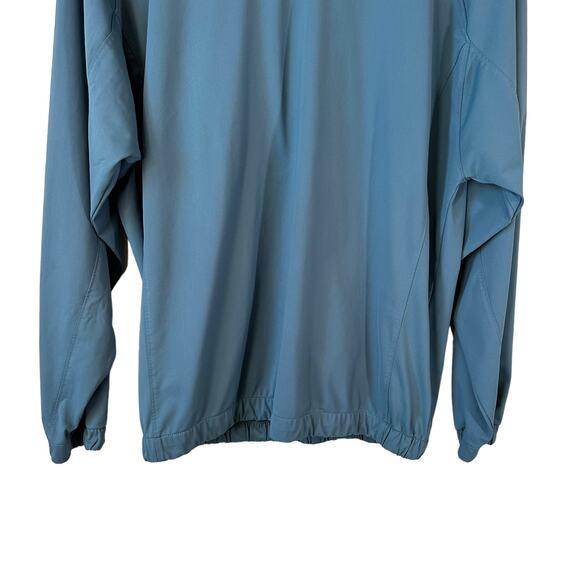 VTG Y2K 90s NIKE GOLF Men's V Neck Pullover Swoosh Windbreaker Jacket Blue Small - Picture 5 of 11